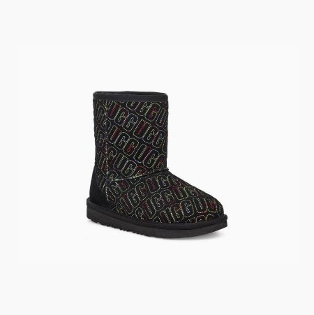 UGG Classic II Graphic Stitch - Boots Barn - Svart (NO-Z917)